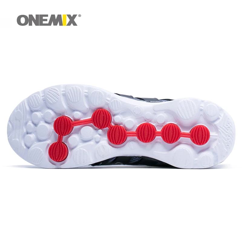 ONEMIX Men Running Shoes Breathable Outdoor Walking Shoes Male Sport Sneakers Light Jogging Shoes For Adult Athletic Sneakers