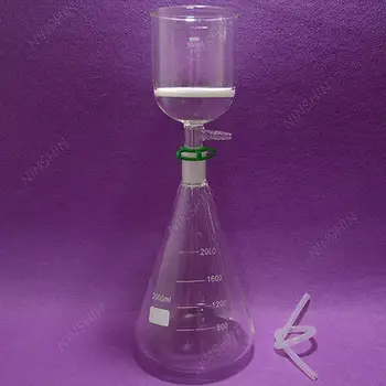 

Filtration set[Erlenmeyer Flask+Filter Funnel(3#)],2000ML,Lab Filter set