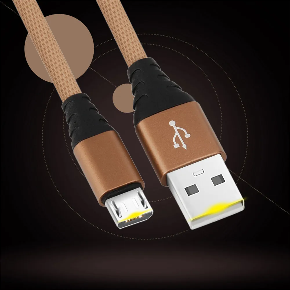 Абсолютно и высокое качество 1 м пеньковая веревка микро USB зарядное устройство кабель-трос для синхронизации данных для samsung, sony, Moto, htc