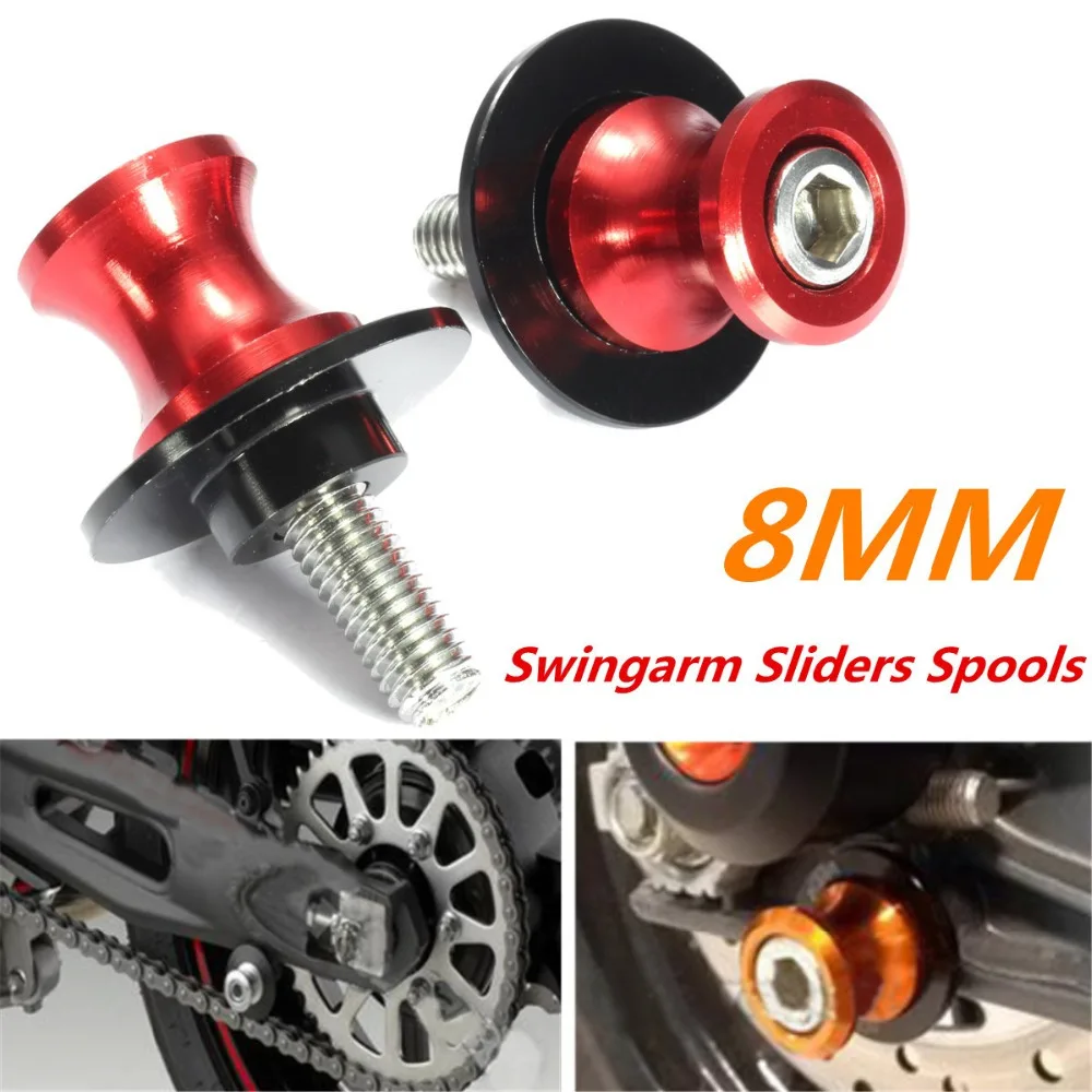 Buy Youwinme 1 Pair CNC Aluminum 8MM Motorcycle