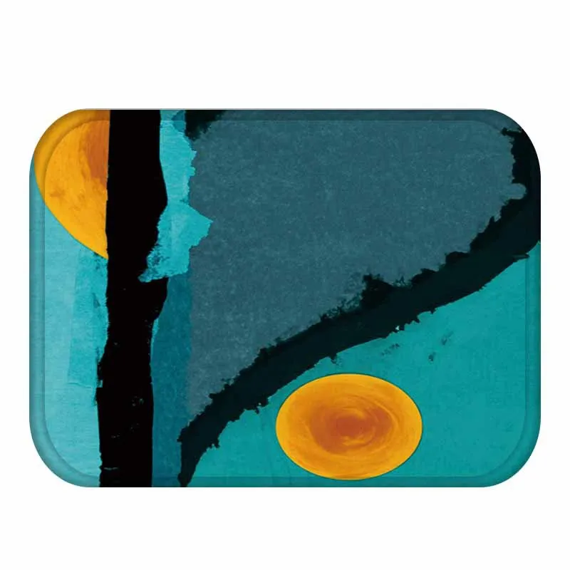 Anti-slip Kitchen Mat Long Bath Carpet Modern Entrance Doormat Tapete Absorbent Bedroom Living House Decor Floor Mats Rug Rugtas
