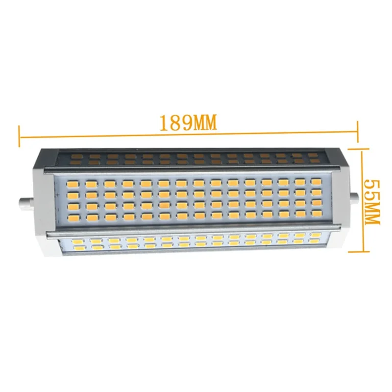 Высокая Мощность 50 W Светодиодный R7S свет Кукуруза 189 мм 4700LM 200 градусов 5730smd 120 светодиодный s R7S Светодиодный лампа AC85-265V светодиодный