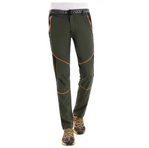 MAZEROUT verano hombre ciclismo pesca pantalones de Trekking de viajes de senderismo pantalones al aire libre de los hombres anti-UV transpirable pantalones camping 3XL P36