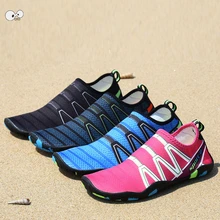 Слипоны для мужчин и женщин; летняя легкая обувь для плавания и пляжа; Новинка; спортивная обувь для плавания; обувь для верховой езды; туристические сандалии для серфинга и реки; Водонепроницаемая Обувь