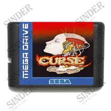 Карточная игра Curse 16 bit MD для sega Mega Drive для Genesis