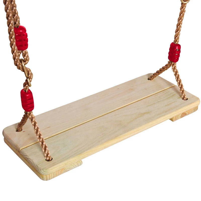 Hot Selling Wooden Baby Swing Outdoor Fun Hanging Swing Chair Baby