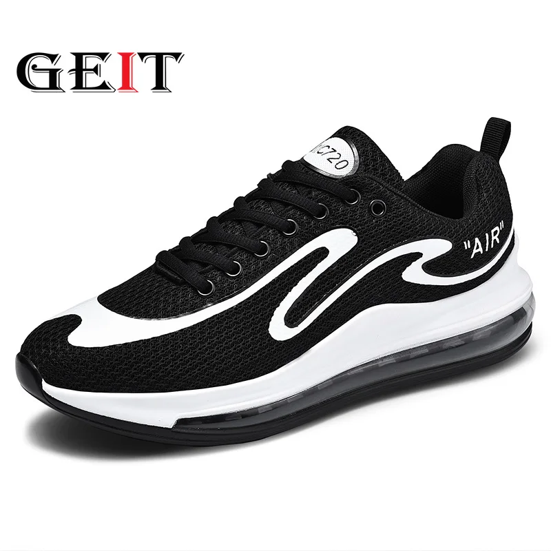 

Men Casual Shoes Air Cushion Shoes Lightweight Breathable Knitted Mesh Male Casual Shoes Outdoor Training Jogging Walking Shoes