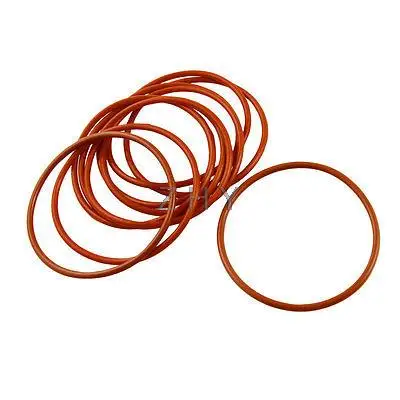 10 Pcs Flexible Silicone O Ring Seal Washer 62mm x 68mm 3mm | Обустройство дома