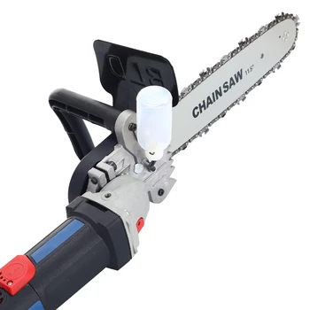 

Mayitr Multi-Function 11.5 Inch Hand-held Angle Grinder Electric Saw Chain Accessories Wood Cut Garden Power Tools