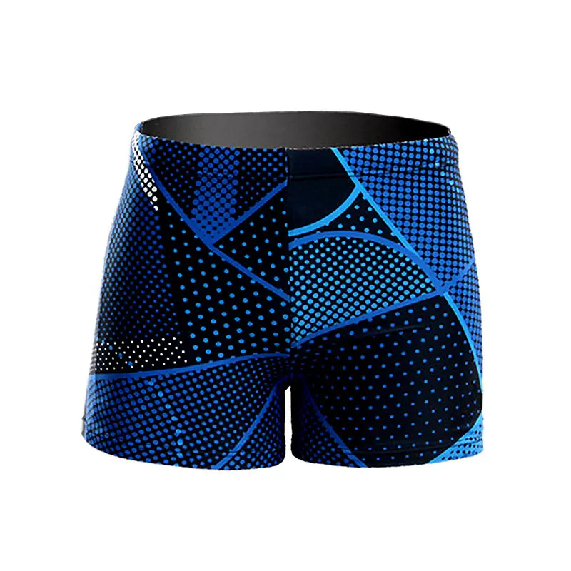 Новые летние спортивные дышащие Для мужчин серфинг Плавание одежда Плавание костюмы Для мужчин боксер Дайвинг Плавание ming Шорты стволы Плавание - Цвет: Blue