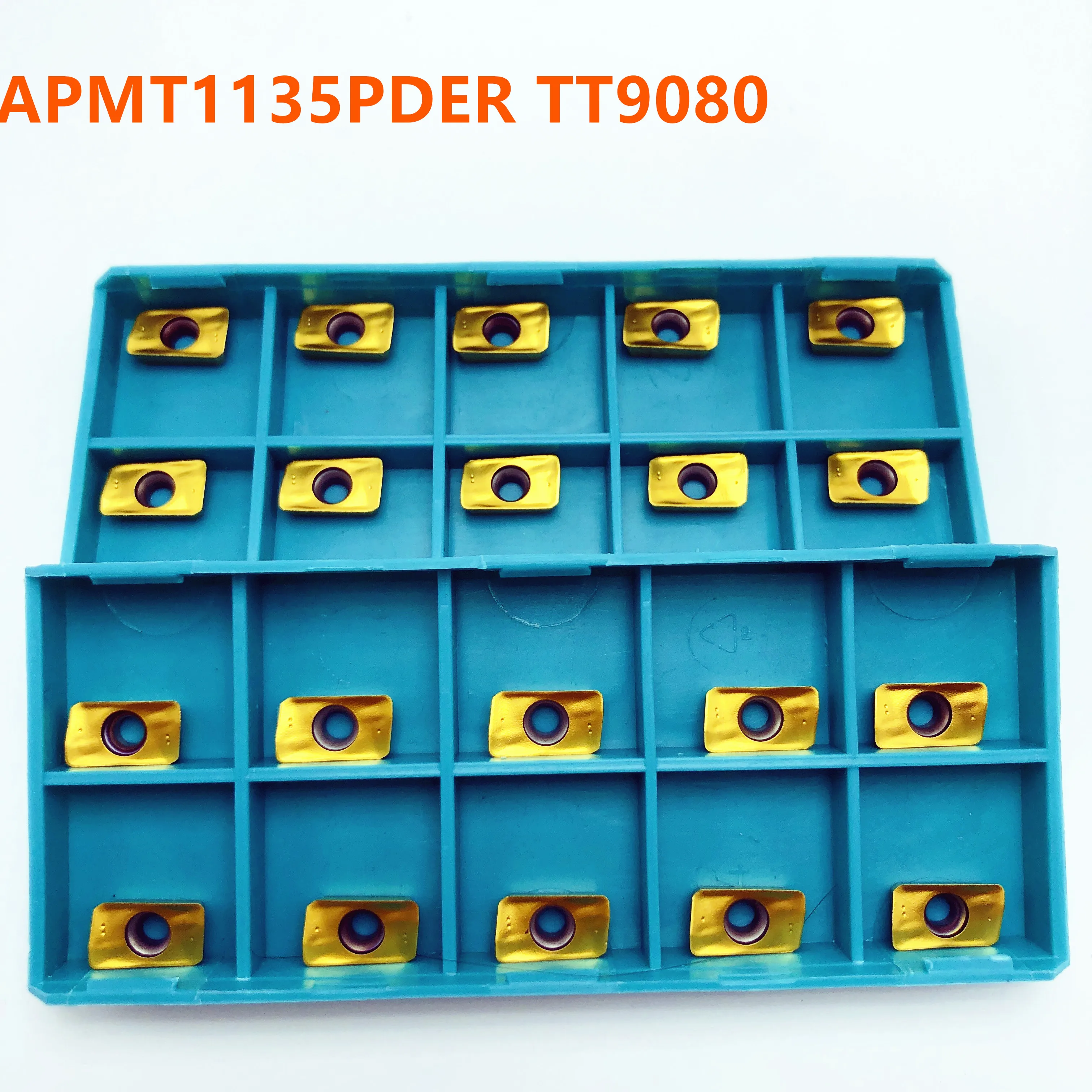 

Lathe tool APMT1135 PDER TT9080 carbide blade metal turning blade CNC machine milling cutter APMT1135 milling tool