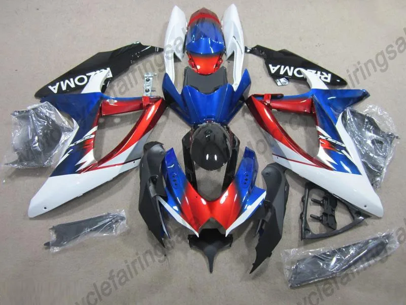 

Mold For Suzuki GSXR600/750 K8 2008 2009 2010 08 09 Injection ABS Fairing Kits GSXR600 750 08 09 10 - Others - Blue/White/Red