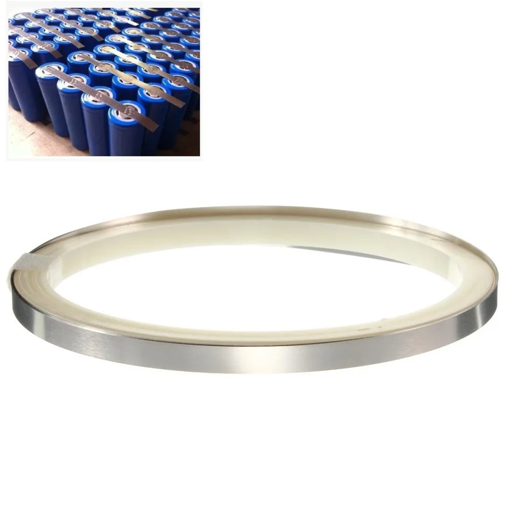 1Pc 5M 0 25mm x 7mm 0 25mm x 10mm Pure Nickel Strip Tape For Li