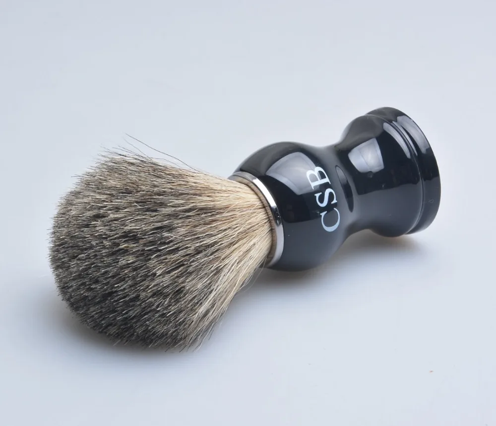 CSB 100% из Натурального Волоса барсука Мужская щетка для бритья Парикмахерская инструмент в форме вазы щетка для бритья