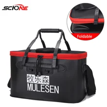 EVA многофункциональные сумки, складное ведро, портативное, для кемпинга, походов, на открытом воздухе, для живой рыбы, транспорт, баррель, рыболовная коробка XA42G