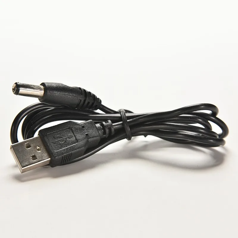 USB 2,0 к DC 5,5 мм X 2,1 мм 80 см USB к шнуру питания кабель провода электронные линии передачи данных Аксессуары 1 шт