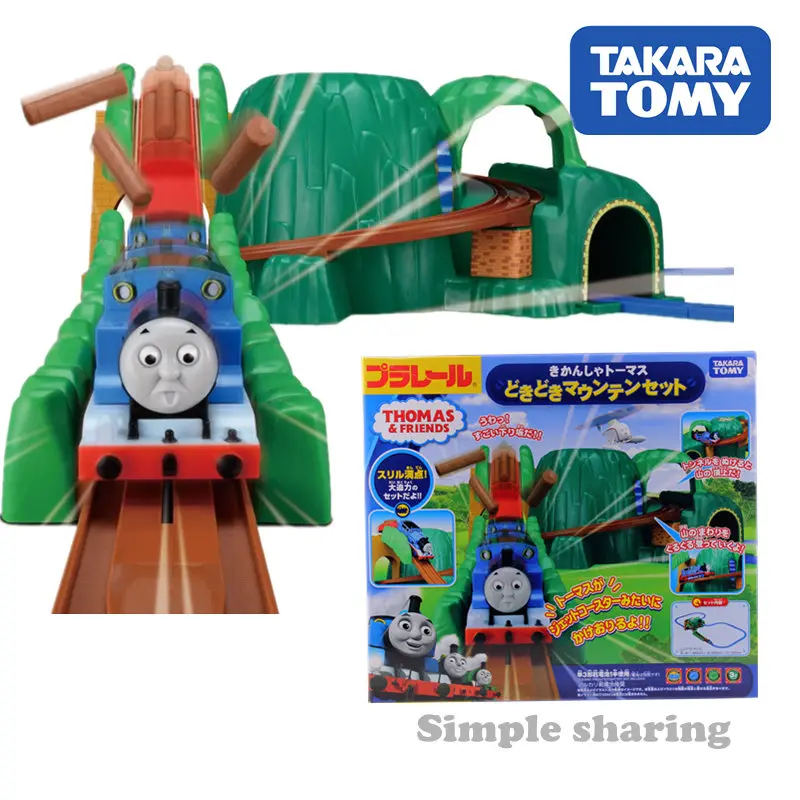 Takara Tomy tomica Plarail Trackmaster Набор для игры в гору, набор для отслеживания поезда, набор моделей, литье под давлением, горячие детские игрушки, развивающие куклы