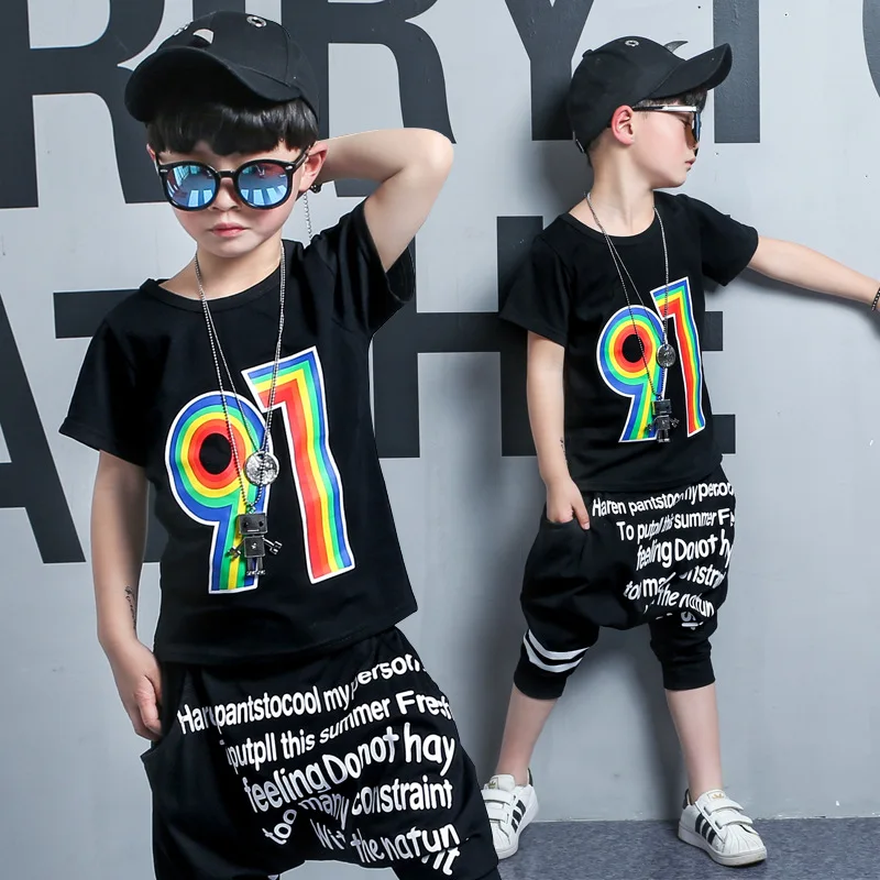 2018 Summer Children Sets Baby Clothes Boys Kids Clothes