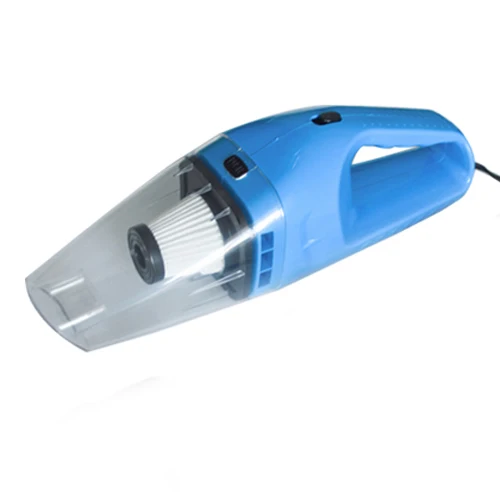 Hipppcron автомобильный пылесос мини портативный ручной 120 Вт 12 В влажный и сухой двойной очиститель салона автомобиля с 2 HEPA - Цвет: Blue