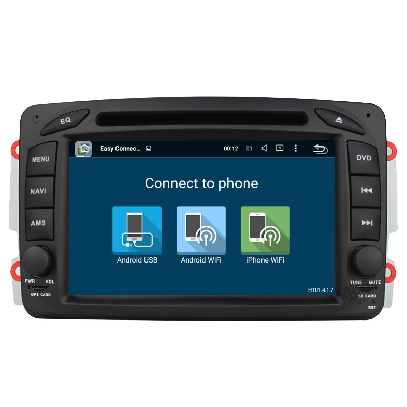 Cheap HIFIF 2G+32G Android 6.0 CARDVD player For MERCEDES-BENZ CLK W209 M/ML/W163/W463/Viano/W639/Vito car audio stereo Multimedia GPS 2