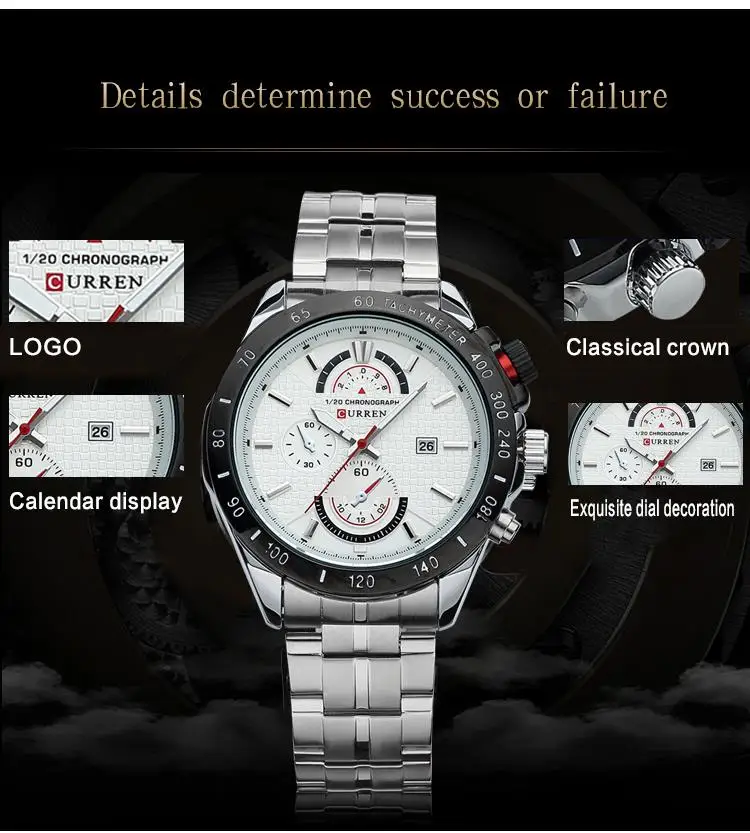 Curren 8148 Men Quartz Watch Price in Bangladesh ShopZ BD