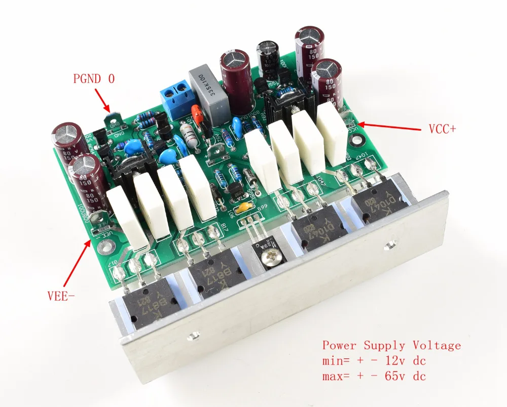 LJM-Audio Hi-end L20 200 Вт 8R Audio Stero усилитель мощности с алюминиевым углом(собранная Плата усилителя, включает 2 корпуса