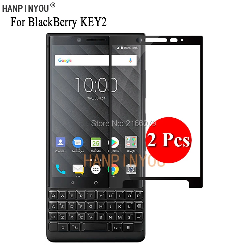 2 шт./партия для BlackBerry Key 2 Two Key2 KEYtwo/Athena 4," Полное покрытие защитная пленка из закаленного стекла