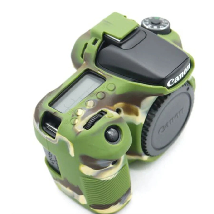 Soft Silicone Rubber Protective Camera Case Cover For Canon EOS 60D