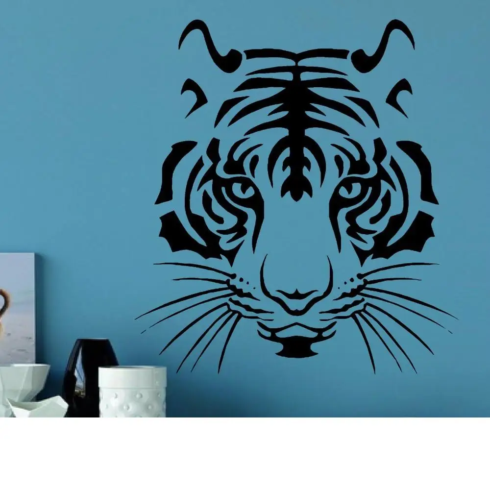 Wild Animal Wall Sticker Removable Wall Decals for room decor TIGER