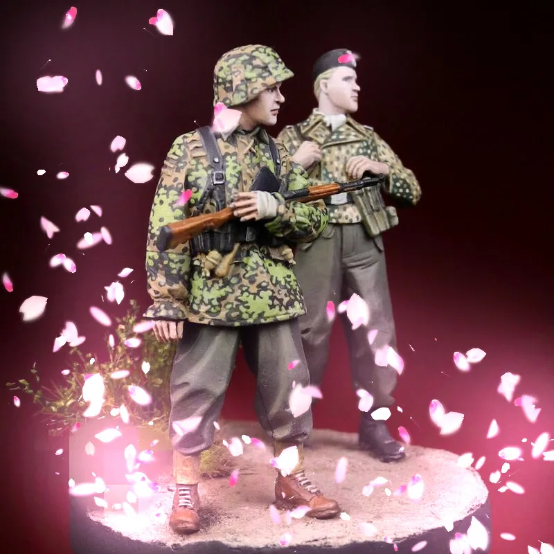 1/35 каучуковая фигурка модель комплект Unassambled Неокрашенная 00255 | Игрушки и хобби