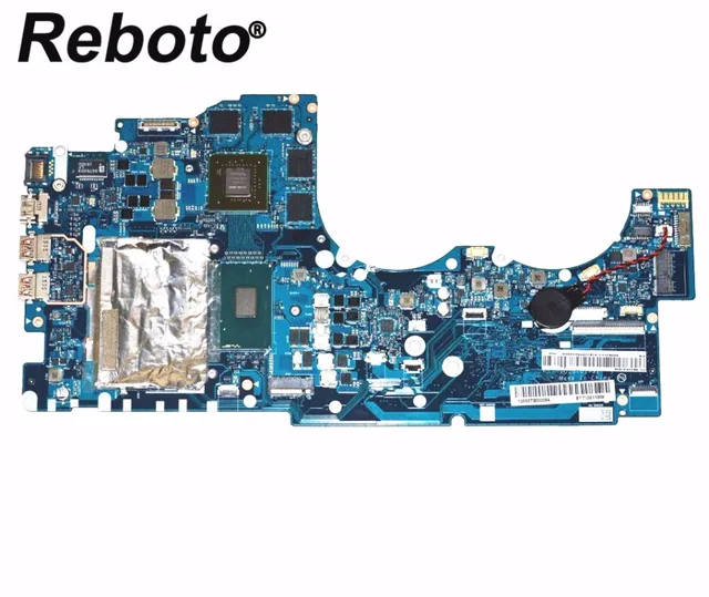 US $379 05 5% OFF|Reboto FOR Lenovo Y700 Y700 17ISK Laptop motherboard 5B20K37628 NM A541 With i7 6700HQ 2 6Ghz CPU HM170 GTX 960M 2GB DDR4-in