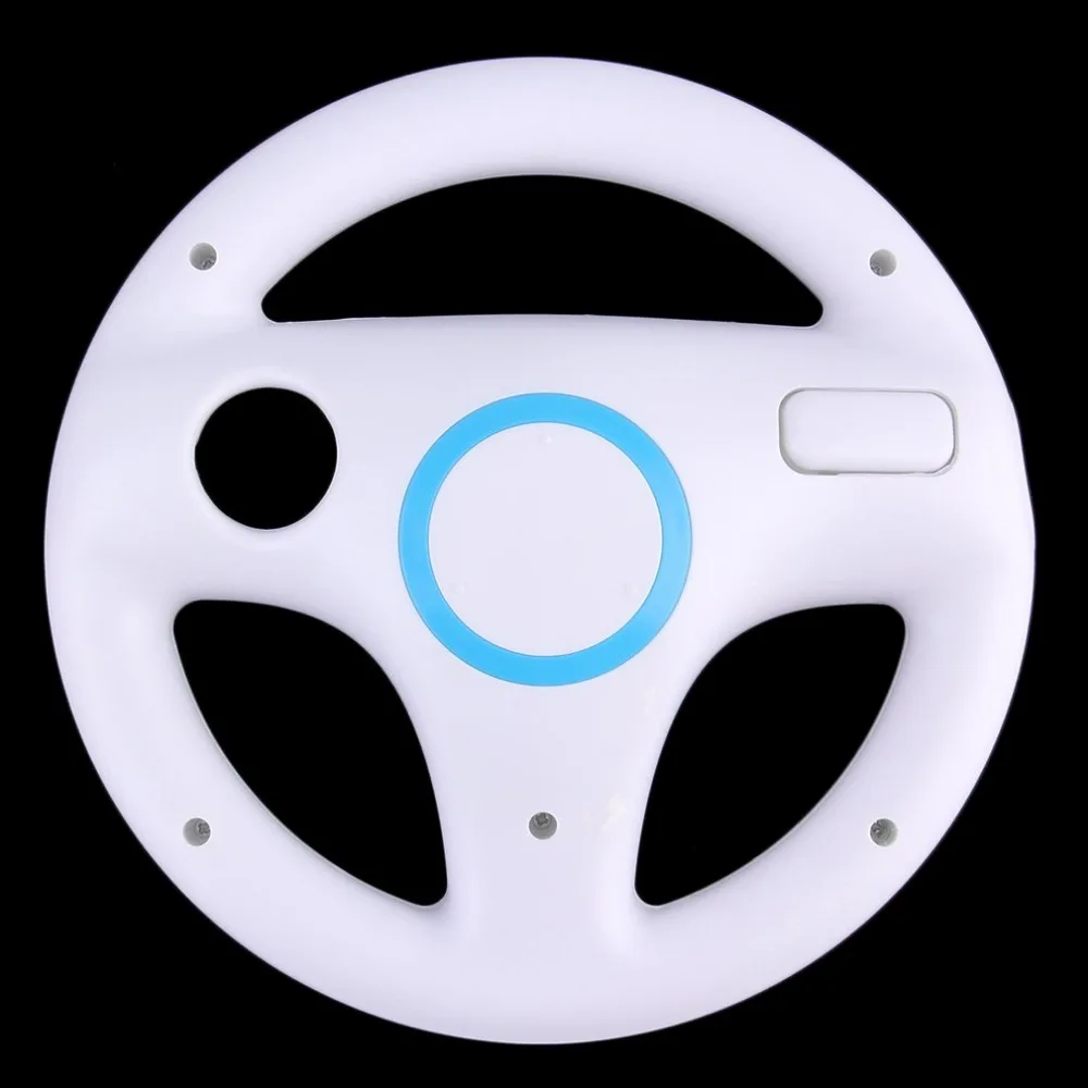 Игровой гоночный руль для Nintendo Wii Kart пульт дистанционного управления пластиковые