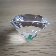 60 мм 100 шт. прозрачный кристалл алмаза пресс-папье сделаны профессиональный