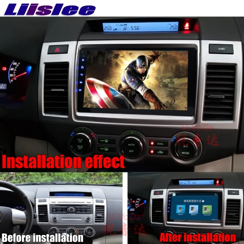 LiisLee для Mazda MPV LY для Mazda 8 2006~ Автомобильный мультимедийный телевизор DVD gps аудио Hi-Fi Радио Стерео стиль навигация NAVI