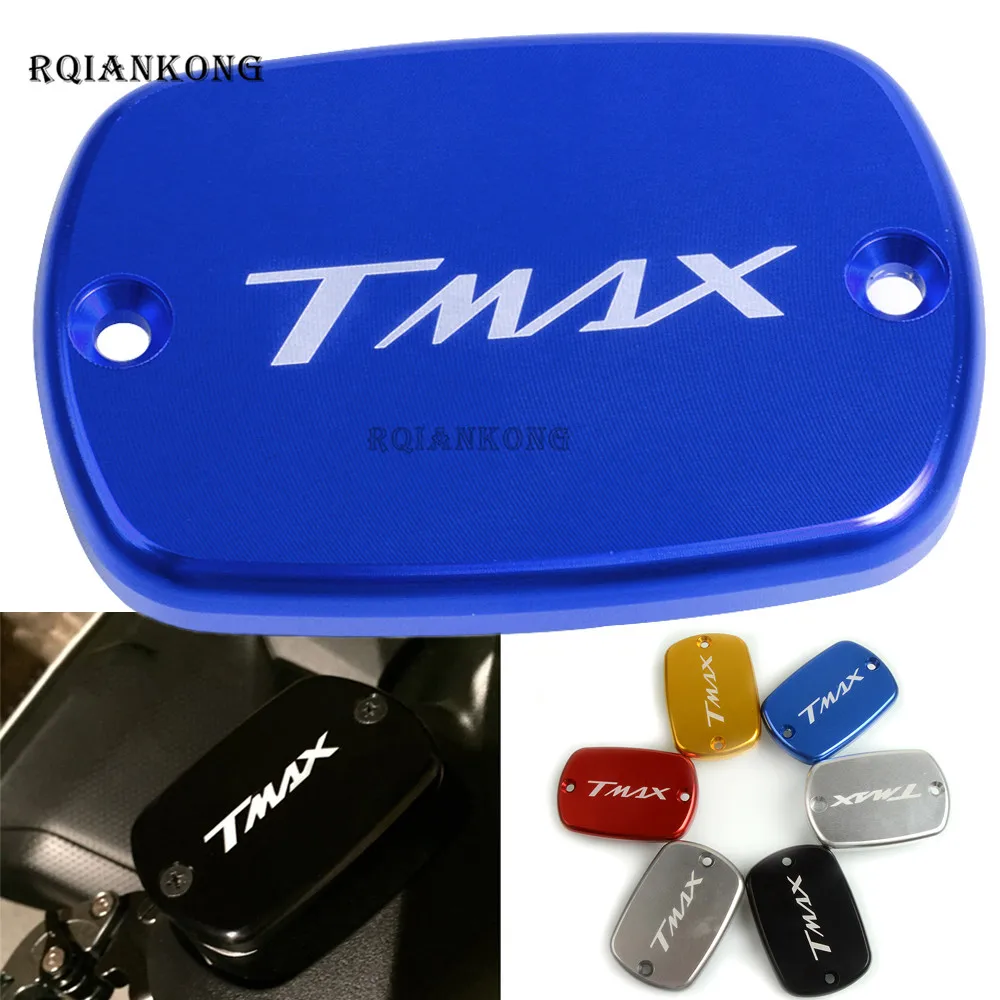 

CNC Motorcycle Motor Bike Accessories Brake Fluid Reservoir Tank Cap Cover For YAMAHA TMAX 530/500 T-MAX 530/500 TMAX530 TMAX500