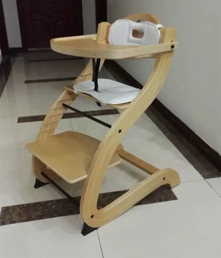 Primo продукты уютный Tot-To-Teen стул, регулируемый высокий стул, детское обеденное сиденье-бустер, натуральный березовый деревянный стул для кормления ребенка