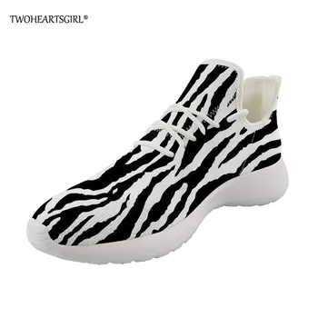 

Twoheartsgirl Zebra Mesh Men Casual Shoes Lac-up Men Shoes Lightweight Comfortable Breathable Walking Sneakers Zapatillas Hombre