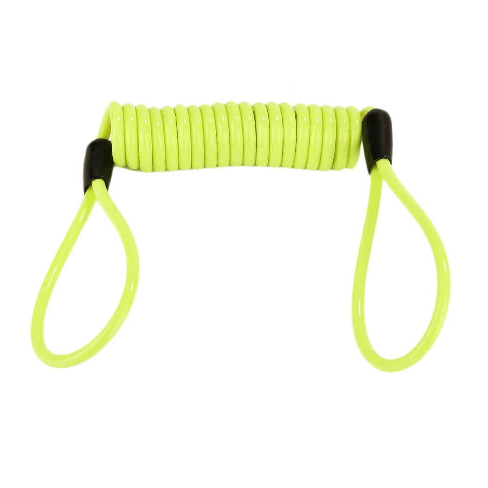 

Bike Scooter Motorcycle Motorbike Moto Bicycle Lock Accessories Disc Lock Reminder Spring Cable Security Tool Anti Thief
