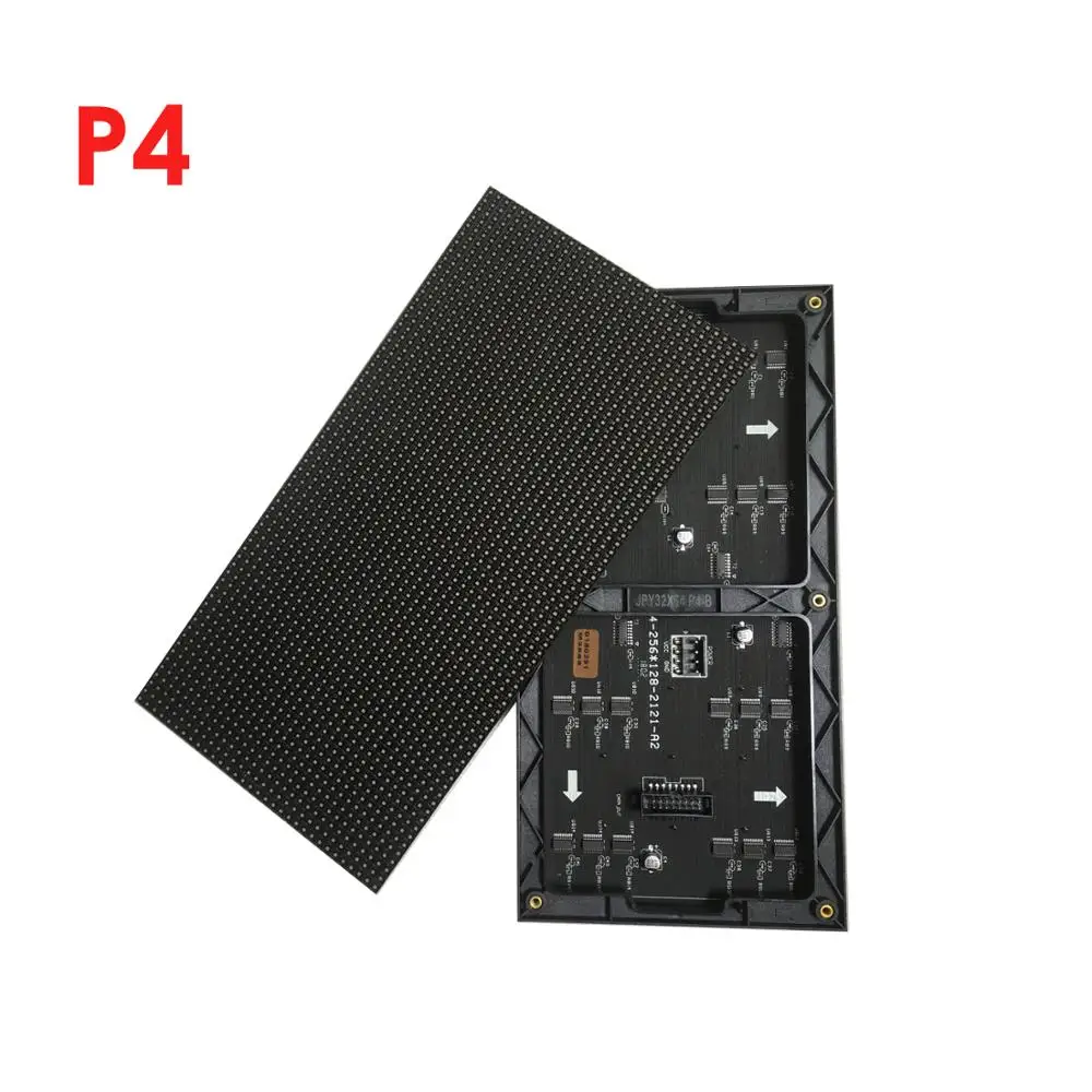 Низкая цена светодиодный дисплей p4 светодиодный модуль 64x32 64x64 32x32 32x8, СВЕТОДИОДНЫЙ знак светодиодные Аксессуары для плат светодиодный модуль p4
