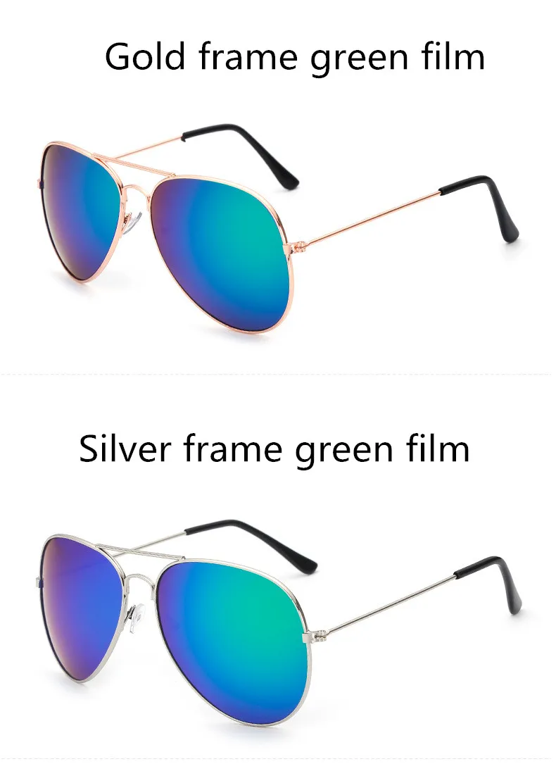 ASUOP2018 new ladies retro cat eye sunglasses luxury brand fashion men's pilot glasses UV400 night vision goggles night vision goggles (15)