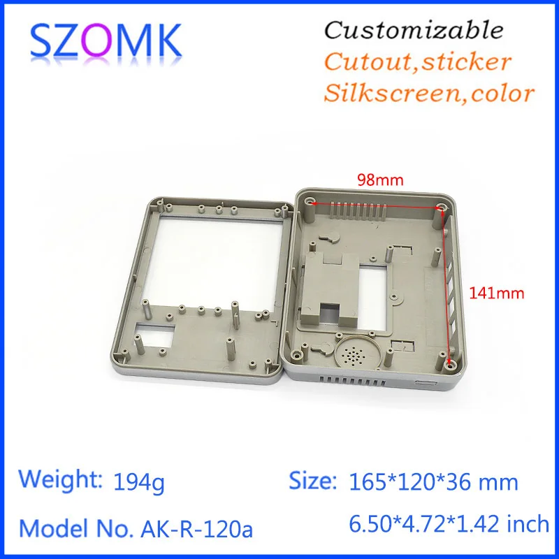 szomk plastic project box electrical plastic RFID enclosure box with keys keypad outdoor control enclosure LCD plastic case  (1).jpg