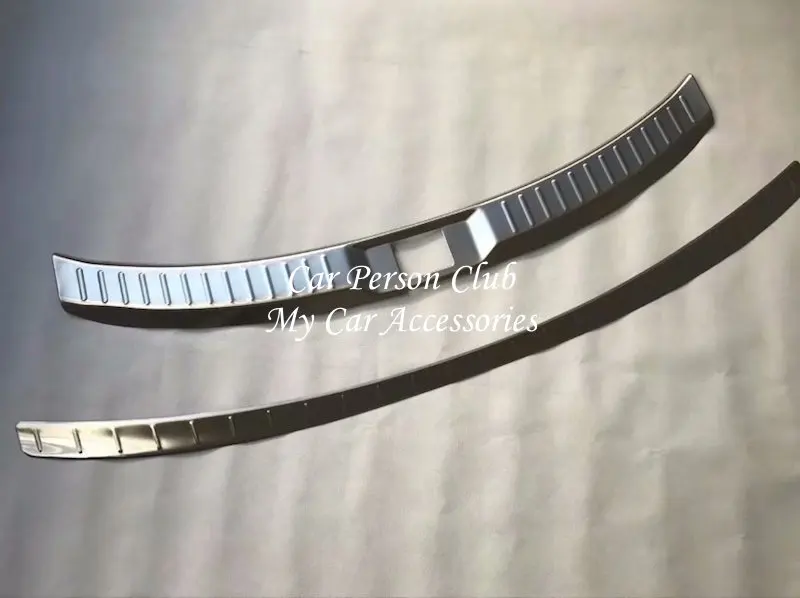 Для Mazda CX9 CX-9 защита заднего бампера Накладка на порог Защитная обшивка отделка из нержавеющей стали автомобильный Стайлинг аксессуар - Цвет: 03-Interior-Exterior