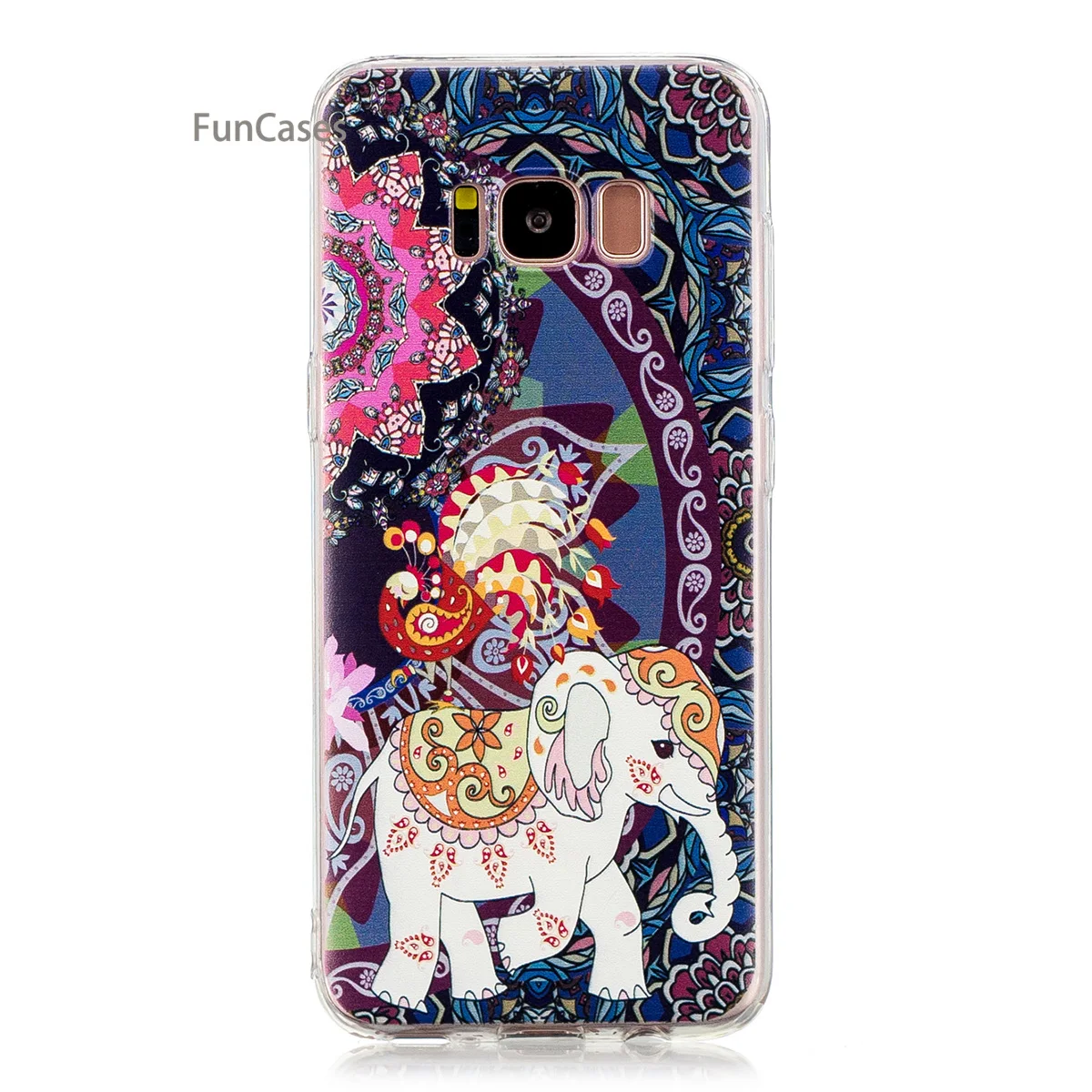 Butterfly Phone Case sFor Etui Samsung S8 Soft TPU Back Cover Aksesuar Business Cellphone Case For Samsung Galaxy S8 Tel Luxury