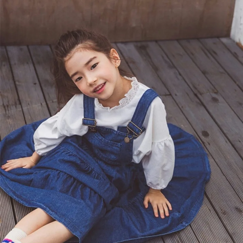 19 Южная Корея новые весенние Kids'Belt юбка два вида корейской плиты юбка с родителями и детьми