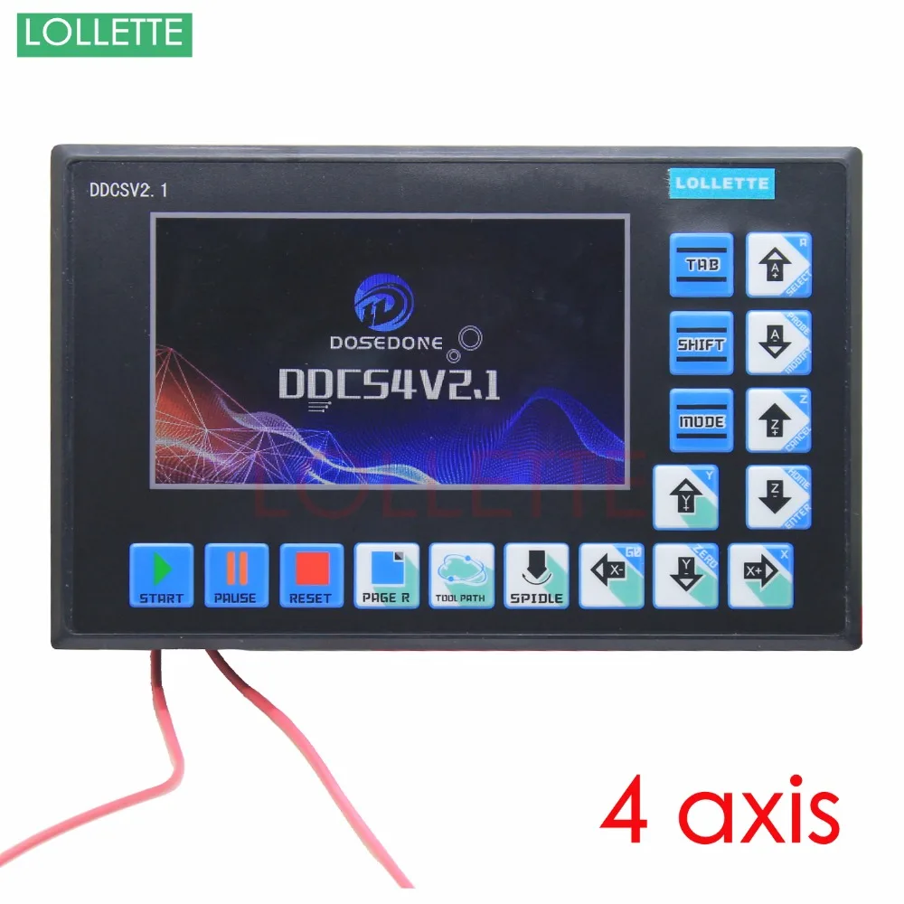 

New Arrival! DDCSV2.1 Offline Controller Support 3 axis/4 axis USB CNC controller interface CNC Router Engraving Milling machine