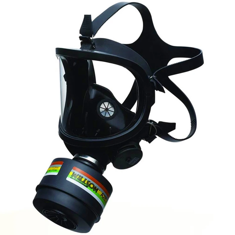 

SQY-FF01 Black Military and Police Style Full Face Gas Mask With One Filter Training Mask