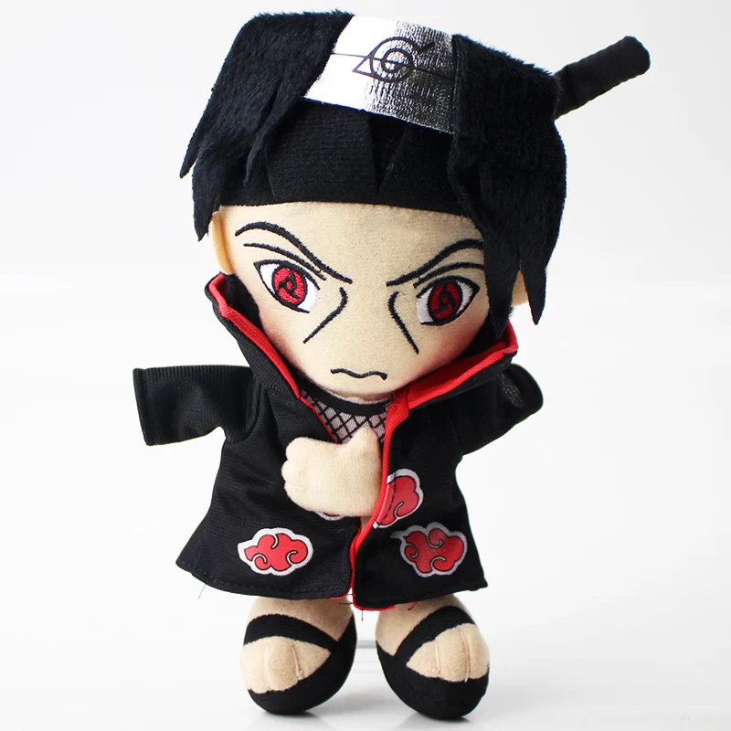 18cm Anime Naruto Plush Toys Uzumaki Uchiha Sasuke Itachi Kakashi Gaara