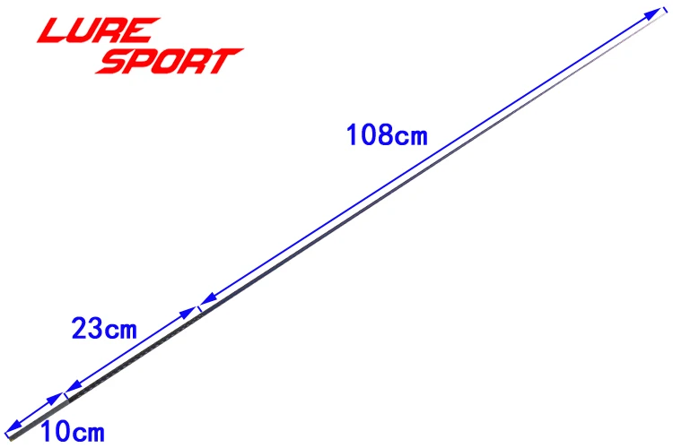 slow Jigging 1.4m Pearlescent blue paint X cross Solid carbon blank 22