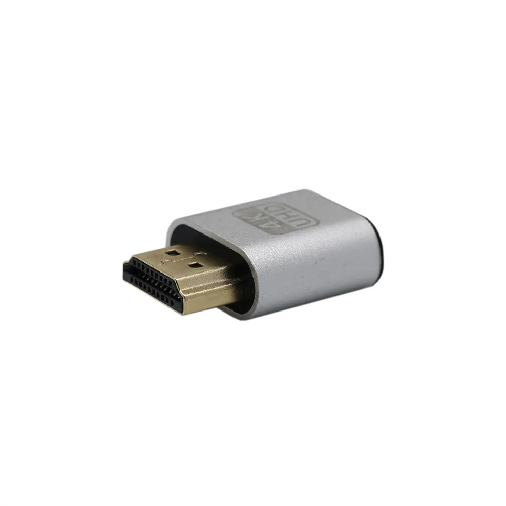 HIPERDEALE VGA Virtual Display Adapter HDMI 1.4 DDC EDID Dummy Plug Display Emulator Dropship