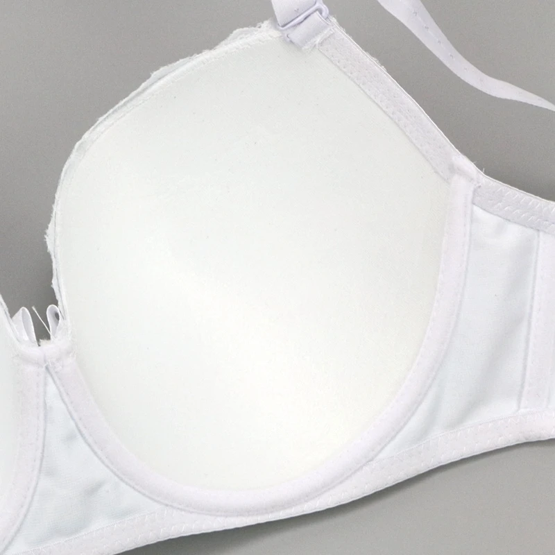 DaiNaFang Brand Womens Push Up Bras Sexy Deep V Embroidery Lace Decorative Lingerie High Cotton Ployester Underwear For Ladies 3